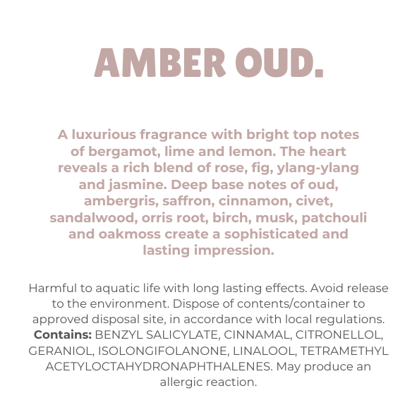 Amber Oud Wax Melt Snap Bar