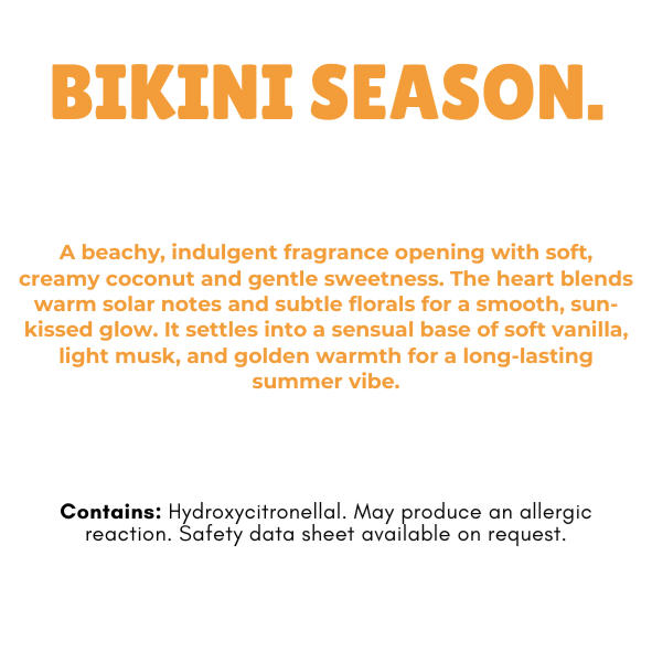 Bikini Season Wax Melt Snap Bar