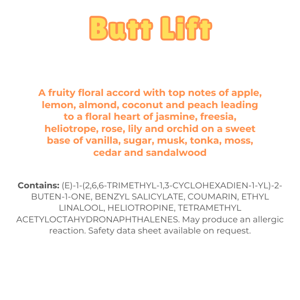 Butt Lift Wax Melt Snap Bar