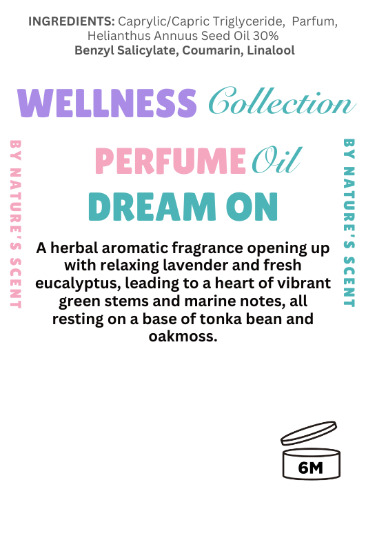 Pulse Point Wellness Perfume - DREAM ON