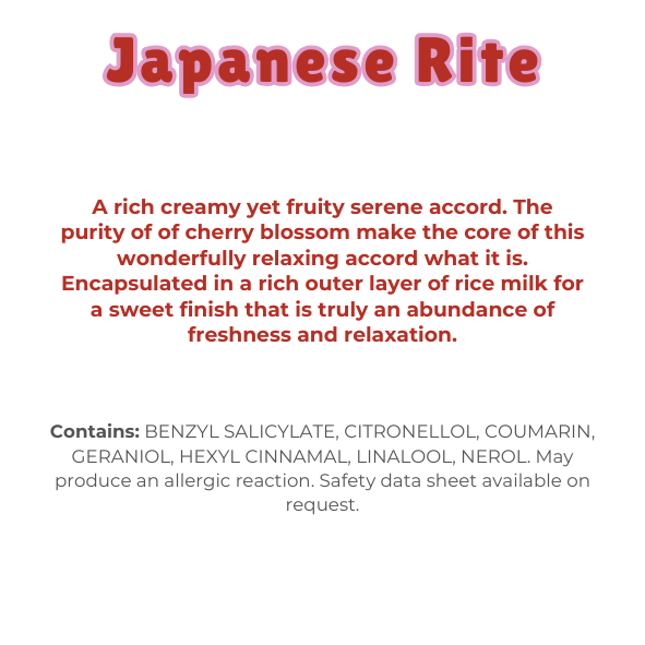 Japanese Rite Wax Melt Snap Bar