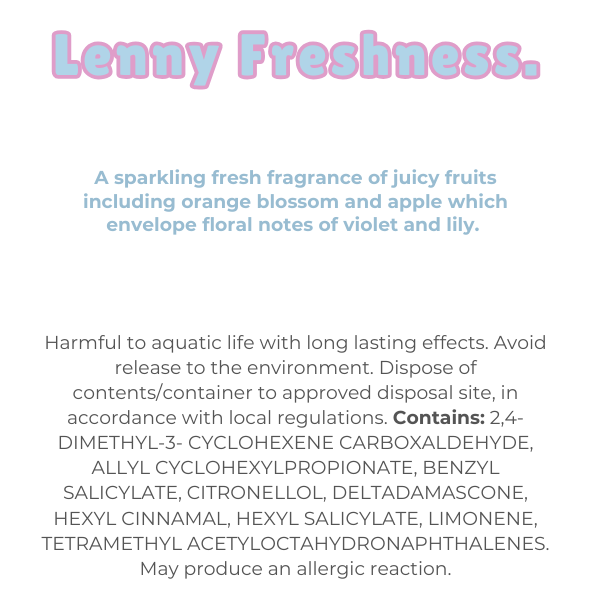 Lenny Freshness Wax Melt Snap Bar