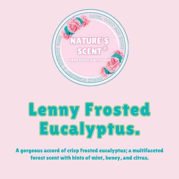Lenny Frosty Eucalyptus Wax Melt Snap Bar