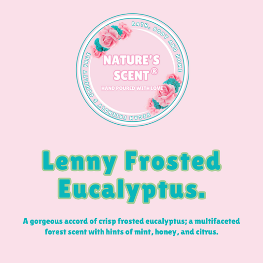 Lenny Frosty Eucalyptus Wax Melt Snap Bar
