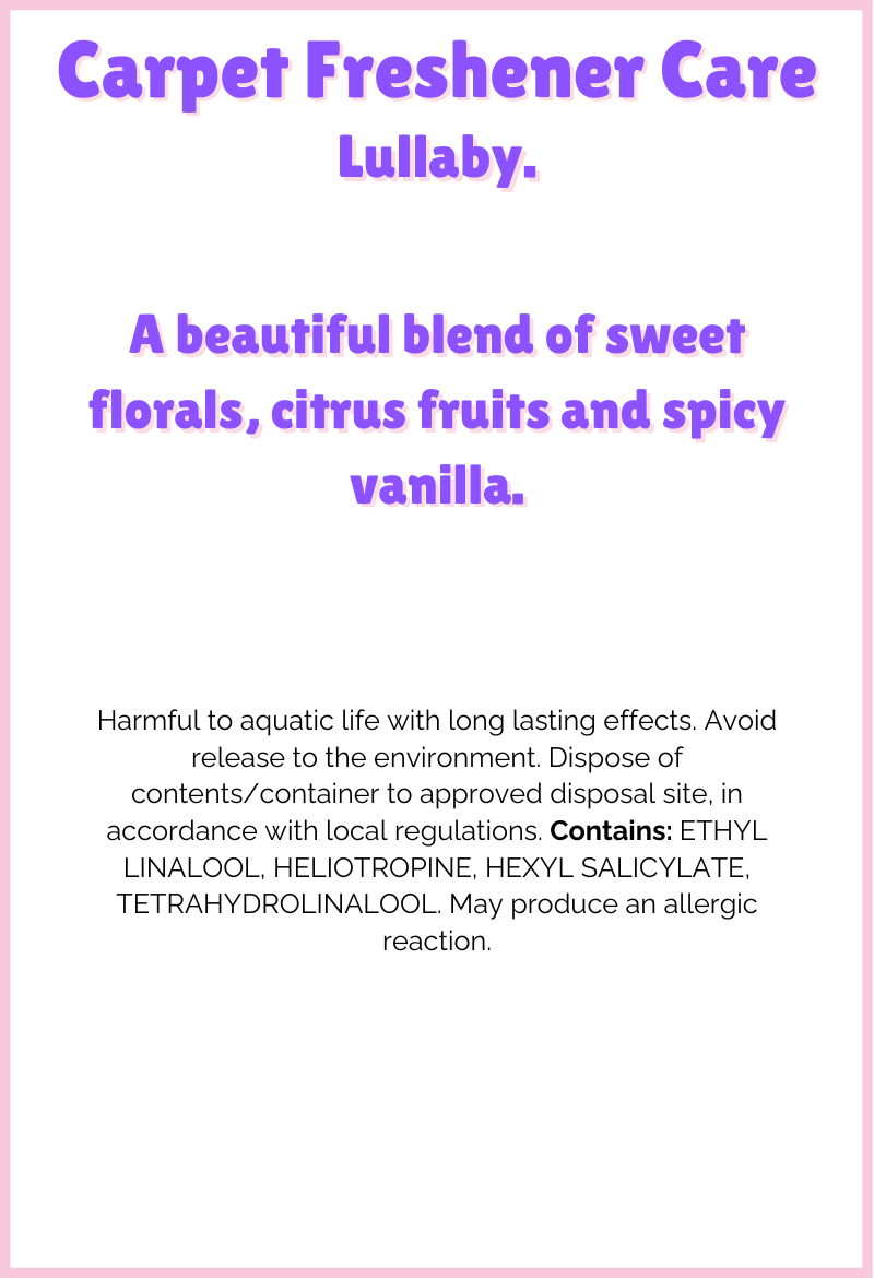 Handmade Carpet Fresheners 250g