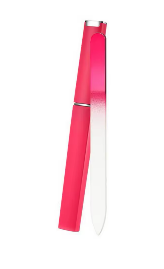 Premium Glass Nail File – Reusable, Hygienic, Gentle Nail Care Tool