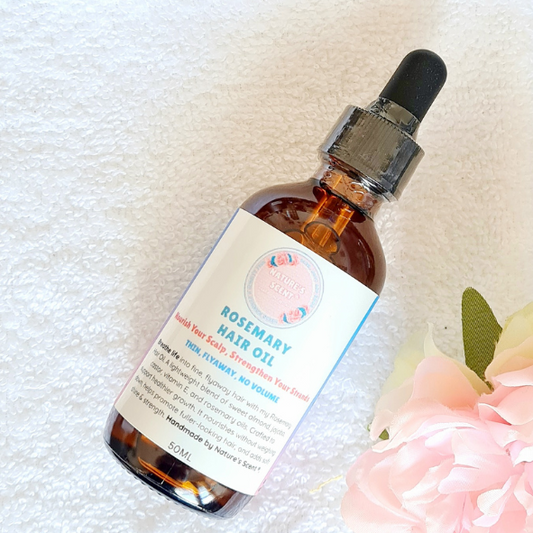 Rosemary Hair Oil for Thin, Flyaway & No-Volume Hair