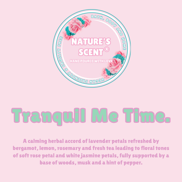 Tranquil Me Time Wax Melt Snap Bar