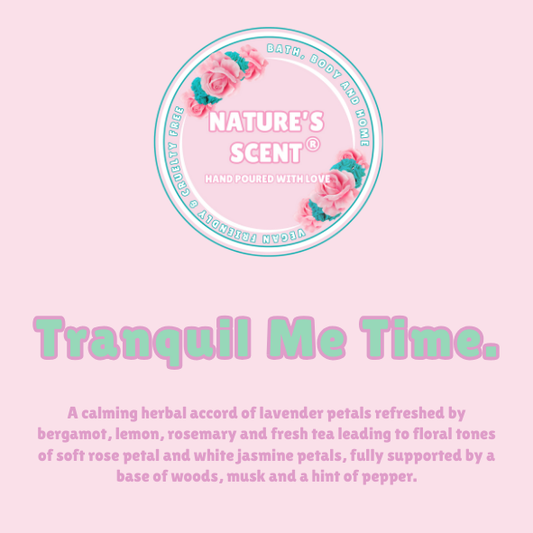 Tranquil Me Time Wax Melt Snap Bar