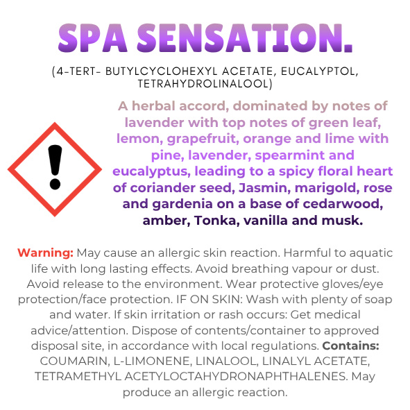 Spa Sensation Wax Melt Snap Bar