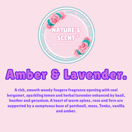 Amber & Lavender Wax Melt Snap Bar