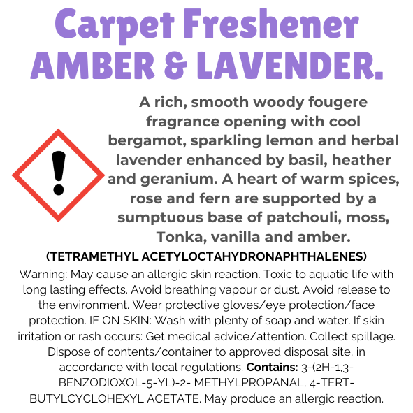 Handmade Carpet Fresheners 500g