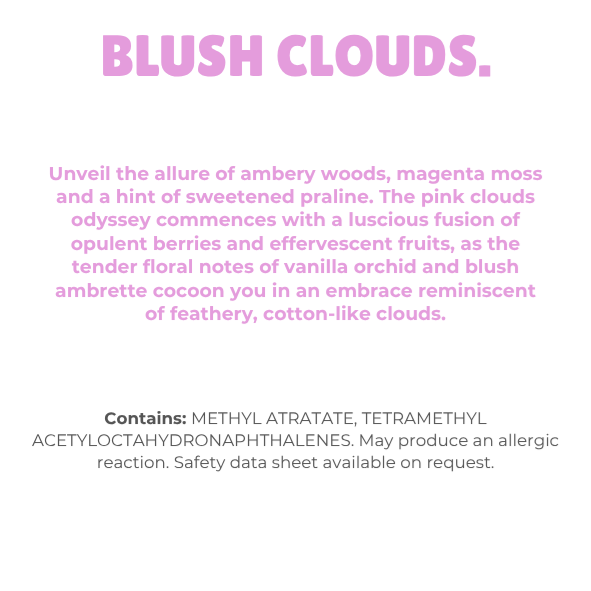 Blush Clouds Wax Melt Snap Bar