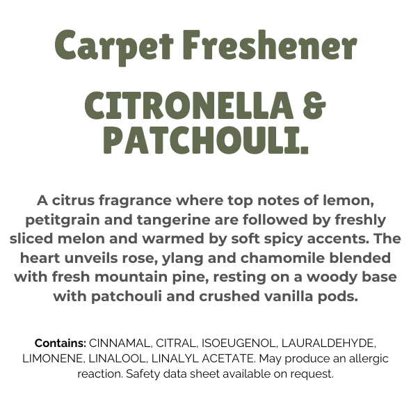 Handmade Carpet Fresheners 500g