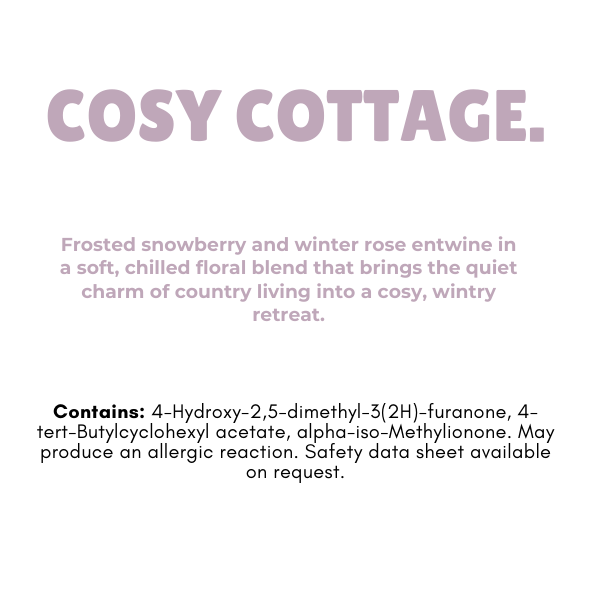 Cosy Cottage Wax Melt Collection | Warm Home & Fresh Garden Inspired Scents