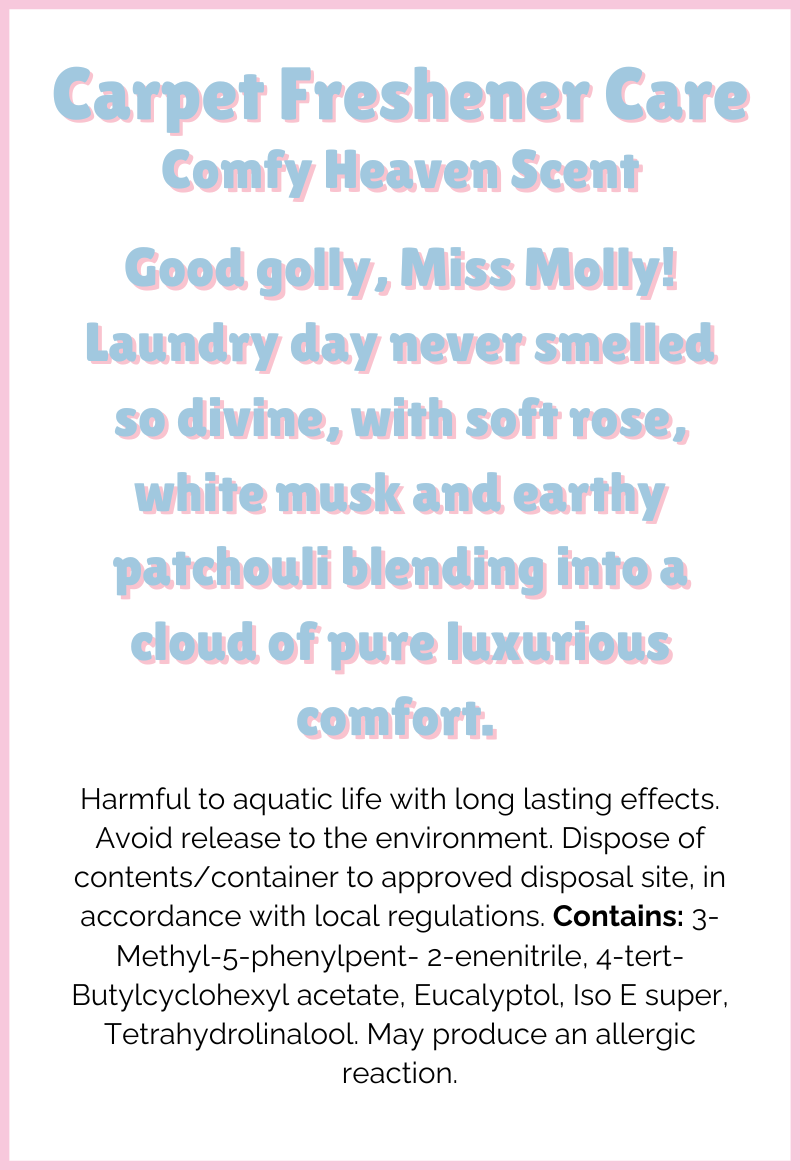 Handmade Carpet Fresheners 500g