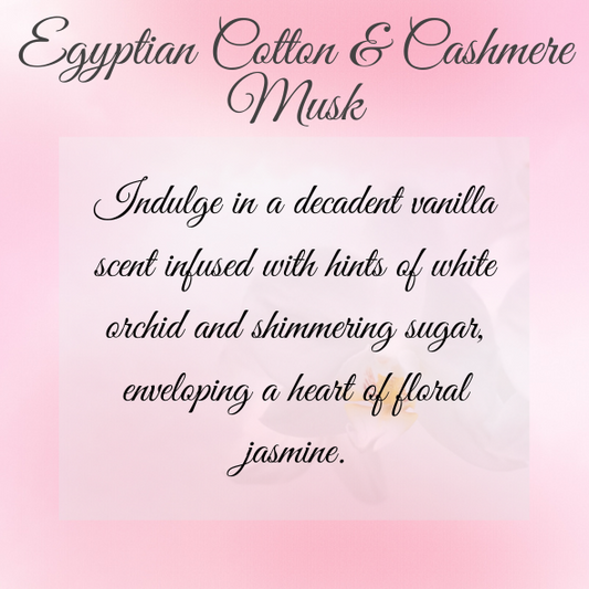 Egyptian Cotton & Cashmere Musk Wax Melt Snap Bar