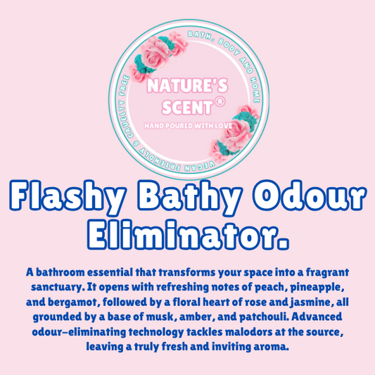 Flashy Bathroom Odour Eliminator Wax Melt Snap Bar