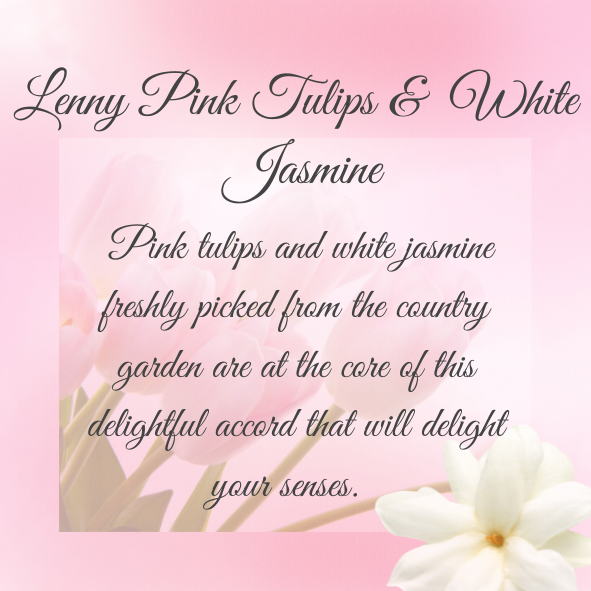 Lenny Pink Tulip & White Jasmine Wax Melt Snap Bar - [product type] - Nature's Scent®