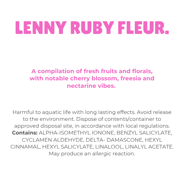 Lenny Ruby Fleur Wax Melt Snap Bar