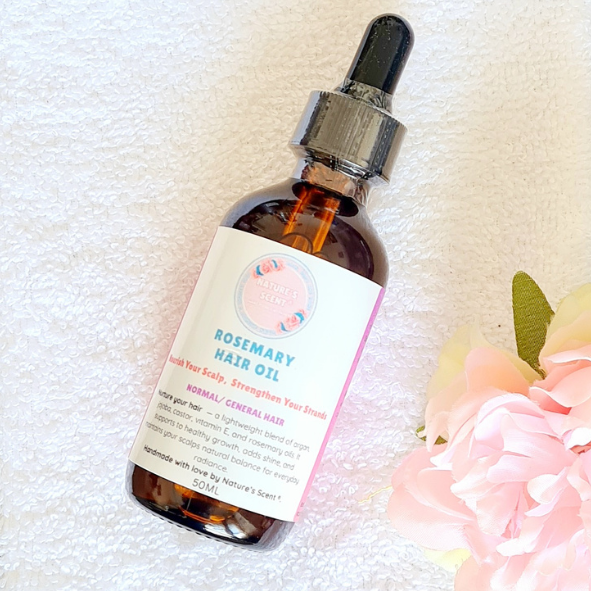 Rosemary Hair Oil for Normal Hair – 100% Natural Hair Nourishment