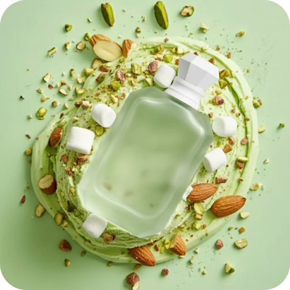 Pistachio Gelato Roller Perfume Oil |Alcohol Free, Long Lasting| Nature's Scent ®