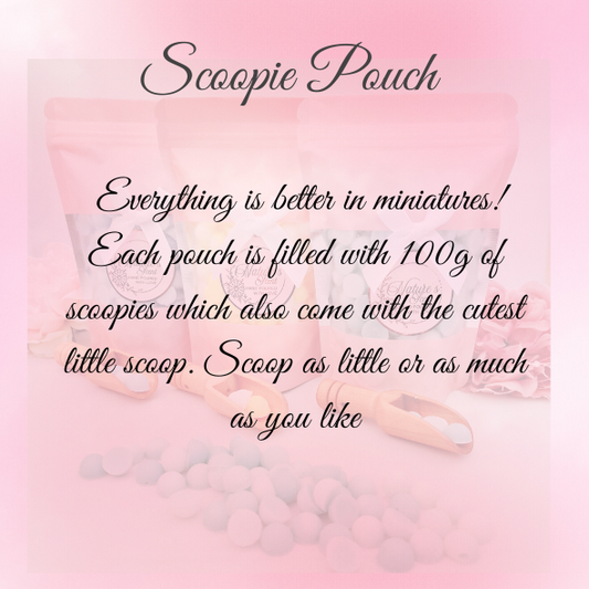 Scoopies Pouch (mini wax melts)