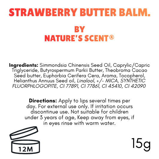 Hydrating Lip Balms with Shea & Cocoa Butter - [product type] - Nature's Scent®