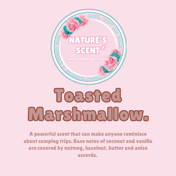 Toasted Marshmallow Wax Melt Snap Bar