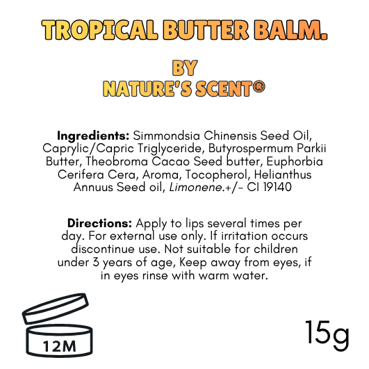 Hydrating Lip Balms with Shea & Cocoa Butter - [product type] - Nature's Scent®