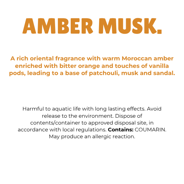Amber Musk Wax Melt Snap Bar