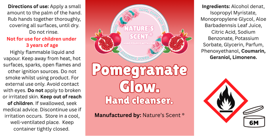 Handmade 30ml Hand Cleanser Mists | Hydrating & Fast-Drying - [product type] - Nature's Scent®