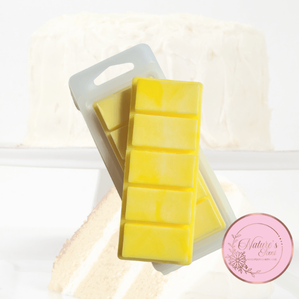 Marshmallow & Lemon Buttercream Wax Melt Snap Bar - [product type] - Nature's Scent®