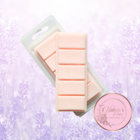 Heavenly Cedar & Salted Lavender Wax Melt Snap Bar - [product detail] - Nature's Scent®