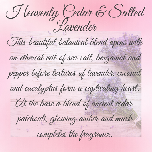 Heavenly Cedar & Salted Lavender Wax Melt Snap Bar - [product detail] - Nature's Scent®