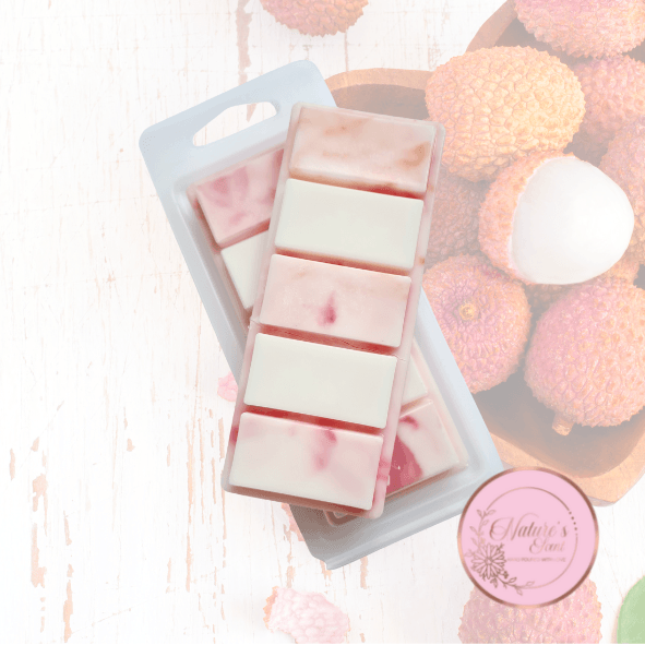 Marshmallow & Pink Lychee Wax Melt Snap Bar - [product type] - Nature's Scent®