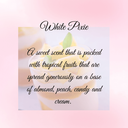 White Pixie Wax Melt Snap bar - [product type] - Nature's Scent®