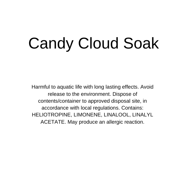 Candy Cloud Soak Wax Melt Snap Bar - Nature's Scent ®