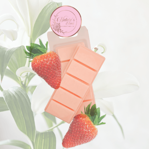 Comfortably Strawberry & Lily Wax Melt Snap Bar - Nature's Scent ®